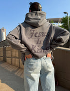 Not Sorry Jesus Is King Unisex Hoodie